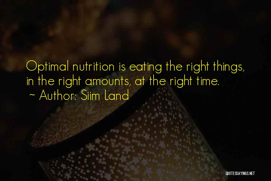 Nutrition And Healthy Eating Quotes By Siim Land