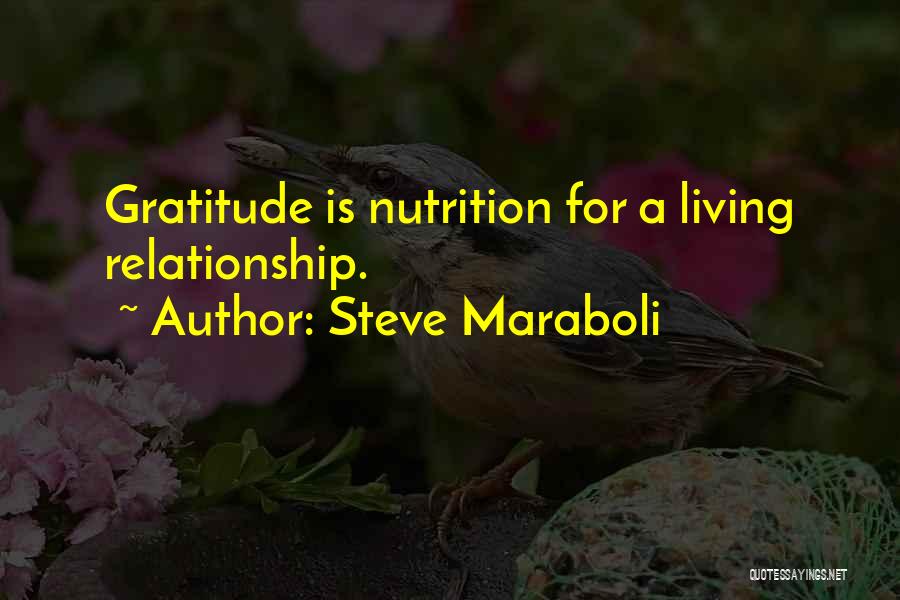 Nutrition Quotes By Steve Maraboli