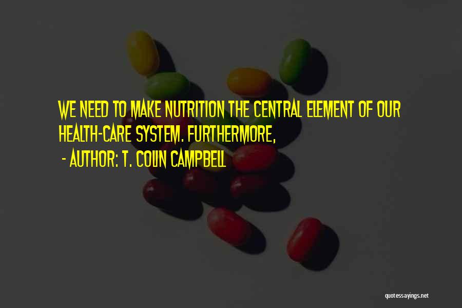 Nutrition Quotes By T. Colin Campbell