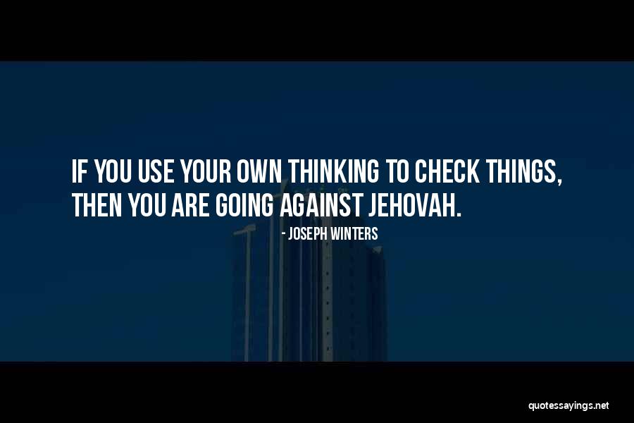 Nutritivo Saludable Quotes By Joseph Winters