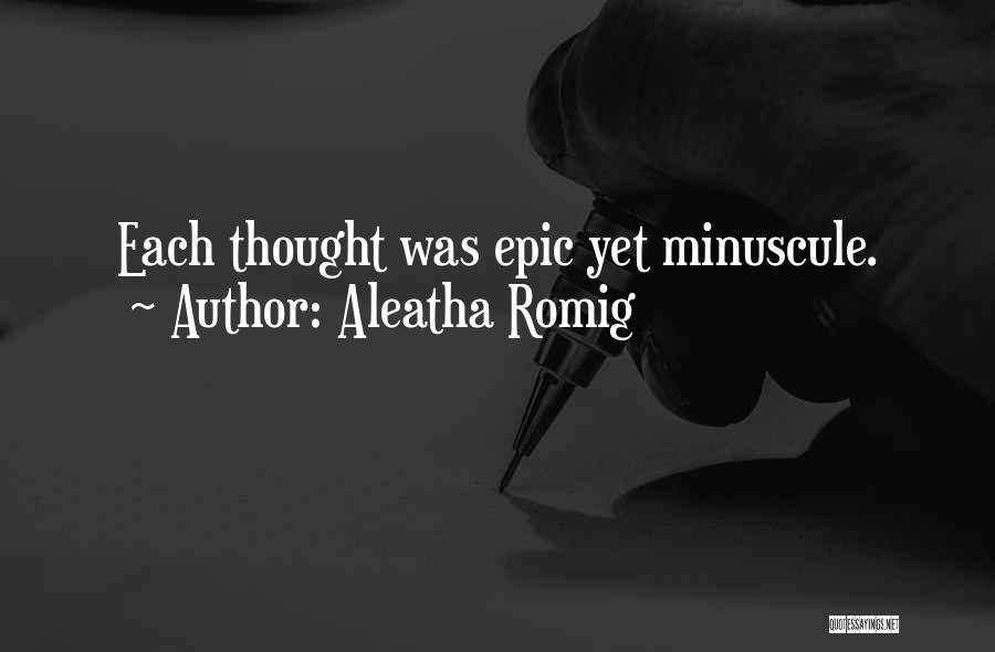 Nutshell Quotes By Aleatha Romig