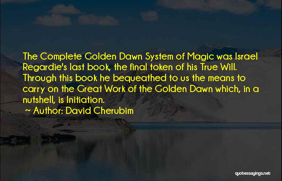 Nutshell Quotes By David Cherubim