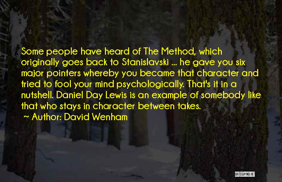 Nutshell Quotes By David Wenham