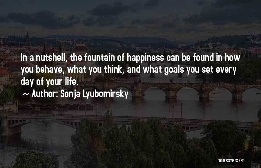 Nutshell Quotes By Sonja Lyubomirsky