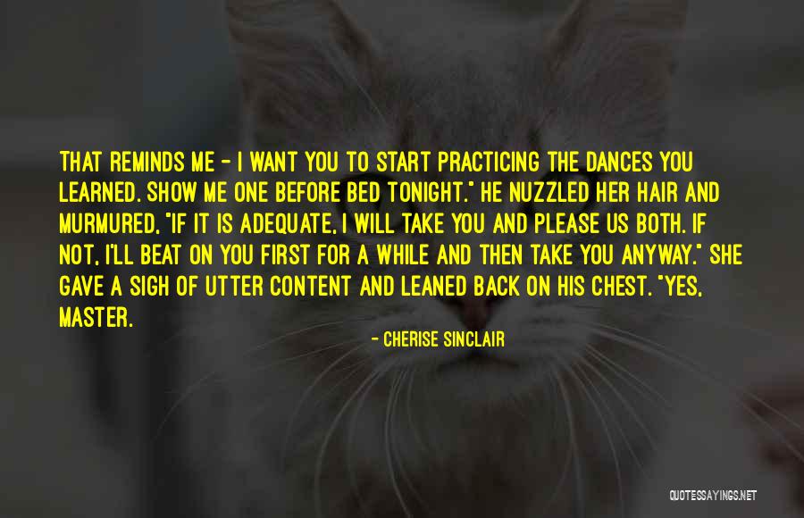 Nuzzled Quotes By Cherise Sinclair Nuzzled Quotes By Cherise Sinclair