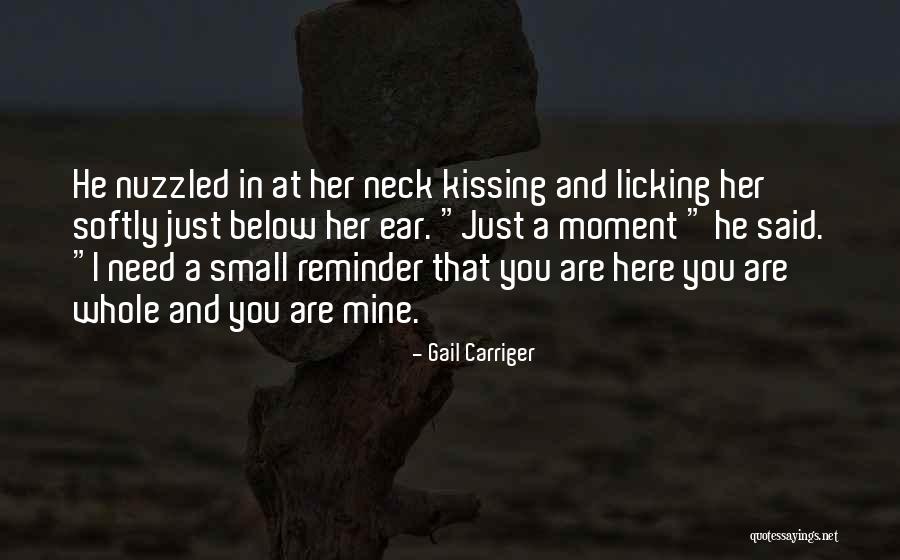 Nuzzled Quotes By Gail Carriger Nuzzled Quotes By Gail Carriger