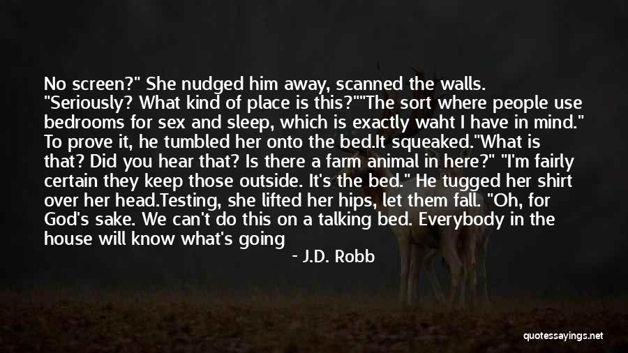 Nuzzled Quotes By J.D. Robb Nuzzled Quotes By J.D. Robb