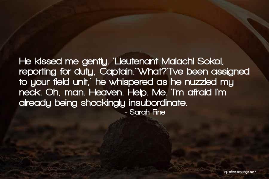 Nuzzled Quotes By Sarah Fine Nuzzled Quotes By Sarah Fine