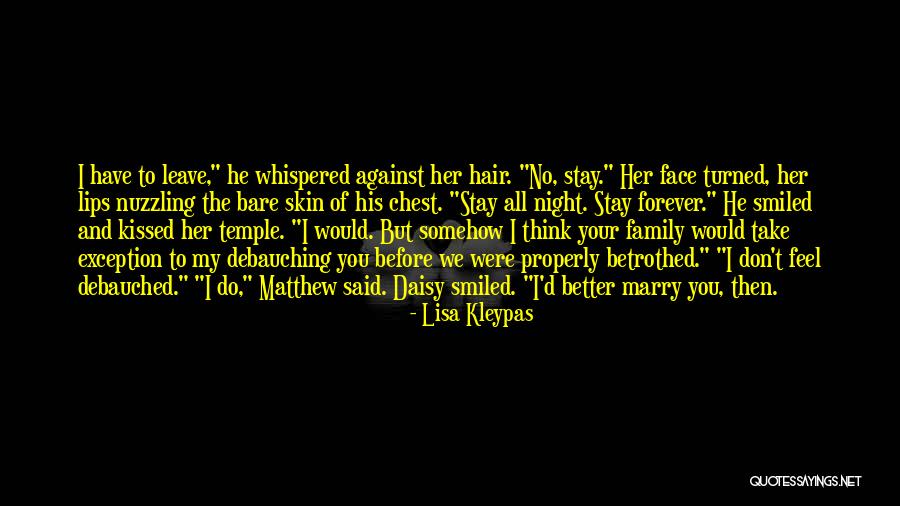 Nuzzling Quotes By Lisa Kleypas Nuzzling Quotes By Lisa Kleypas