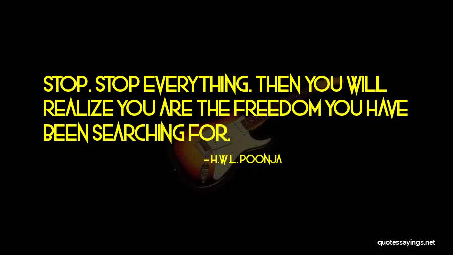 Nwoyes Quotes By H.W.L. Poonja Nwoyes Quotes By H.W.L. Poonja