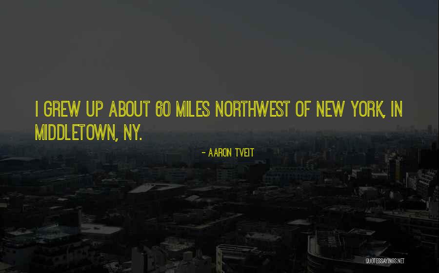 Ny Quotes By Aaron Tveit