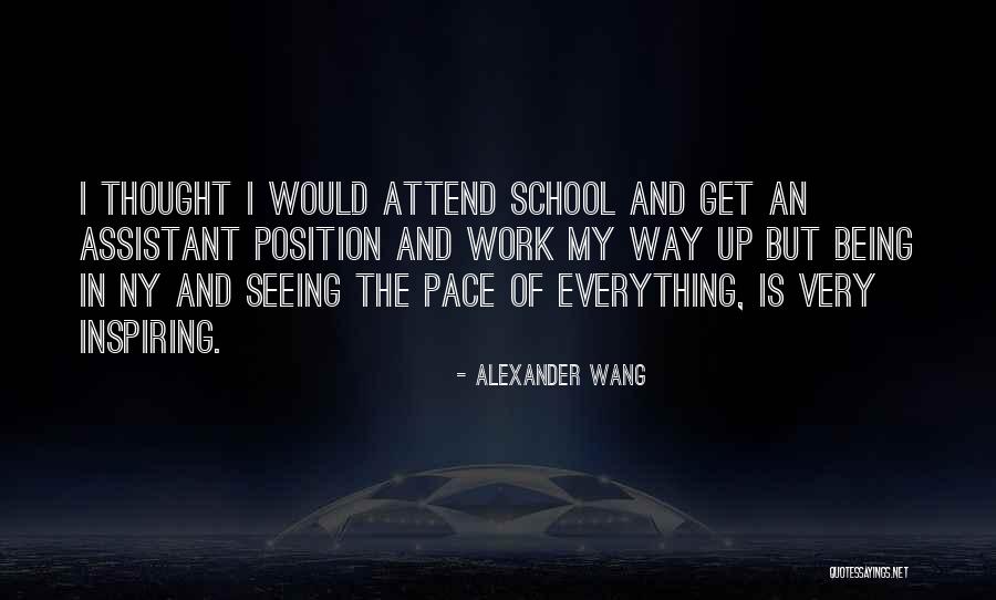 Ny Quotes By Alexander Wang