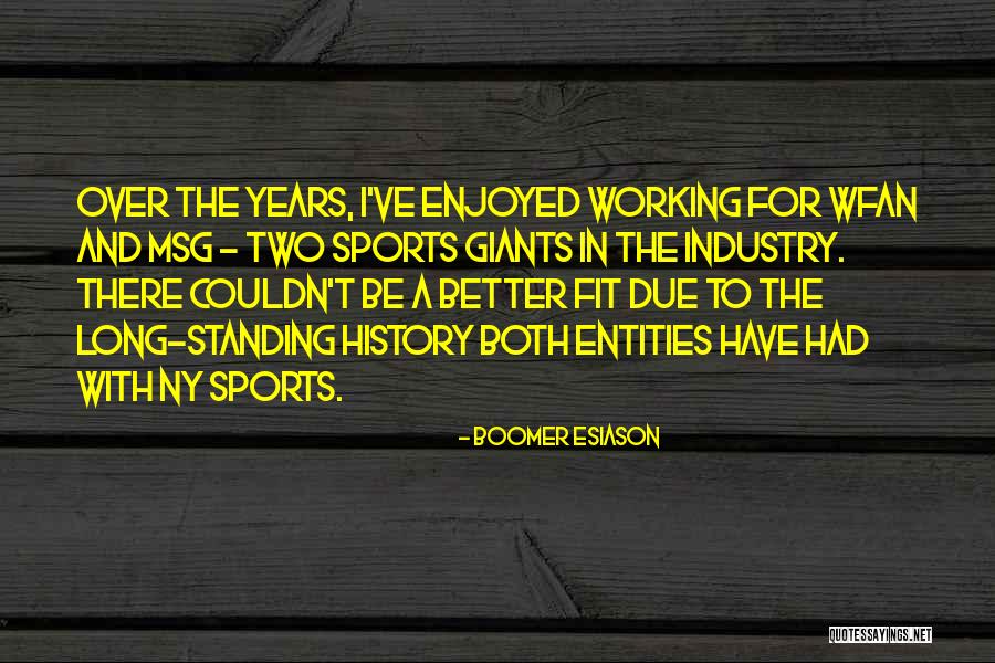 Ny Quotes By Boomer Esiason