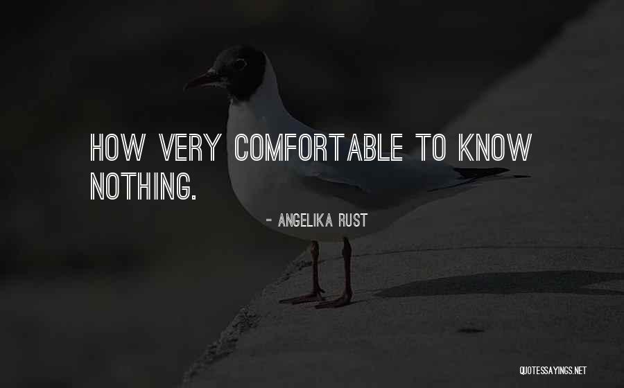 Nyaman Gallery Quotes By Angelika Rust