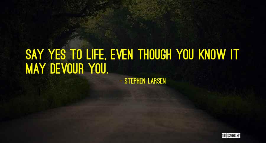 Nyarisk Quotes By Stephen Larsen Nyarisk Quotes By Stephen Larsen