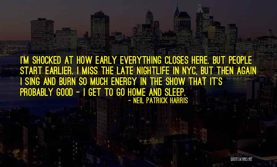 Nyc Quotes By Neil Patrick Harris Nyc Quotes By Neil Patrick Harris