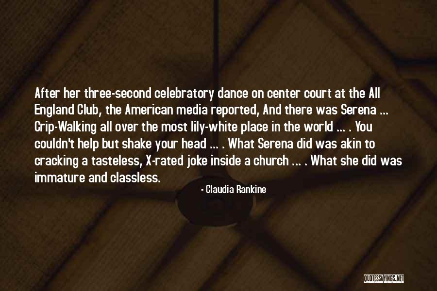 Nylander Barbara Quotes By Claudia Rankine Nylander Barbara Quotes By Claudia Rankine