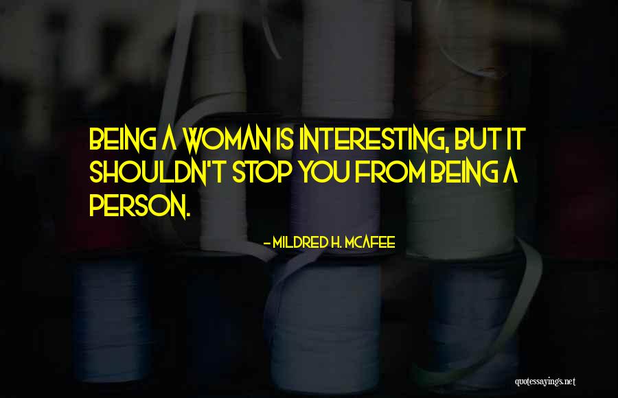 Nyseslat Quotes By Mildred H. McAfee Nyseslat Quotes By Mildred H. McAfee