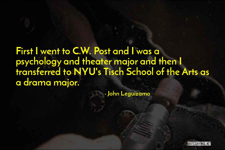 Nyu Quotes By John Leguizamo