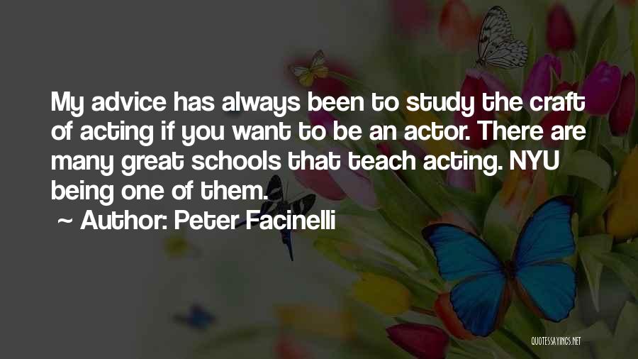 Nyu Quotes By Peter Facinelli