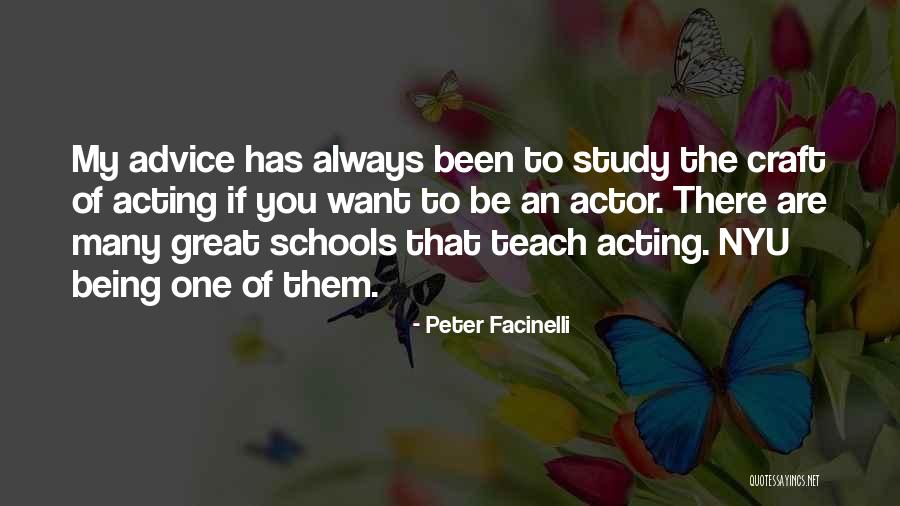 Nyu Quotes By Peter Facinelli