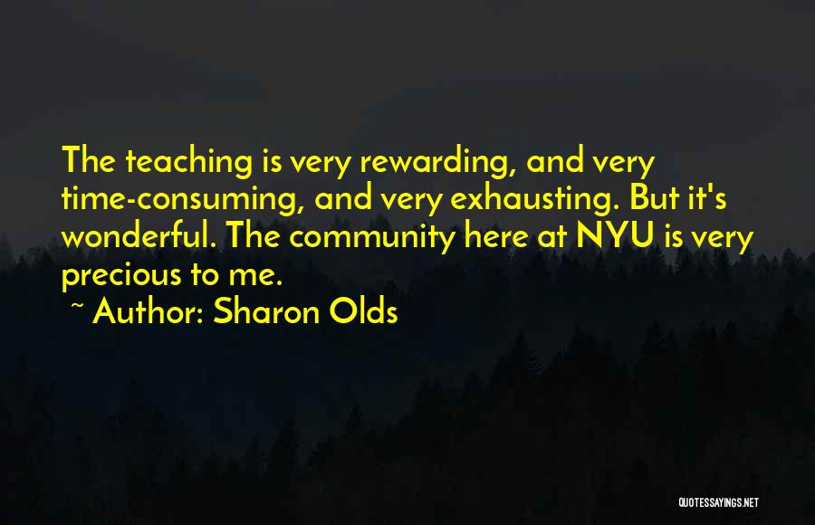 Nyu Quotes By Sharon Olds