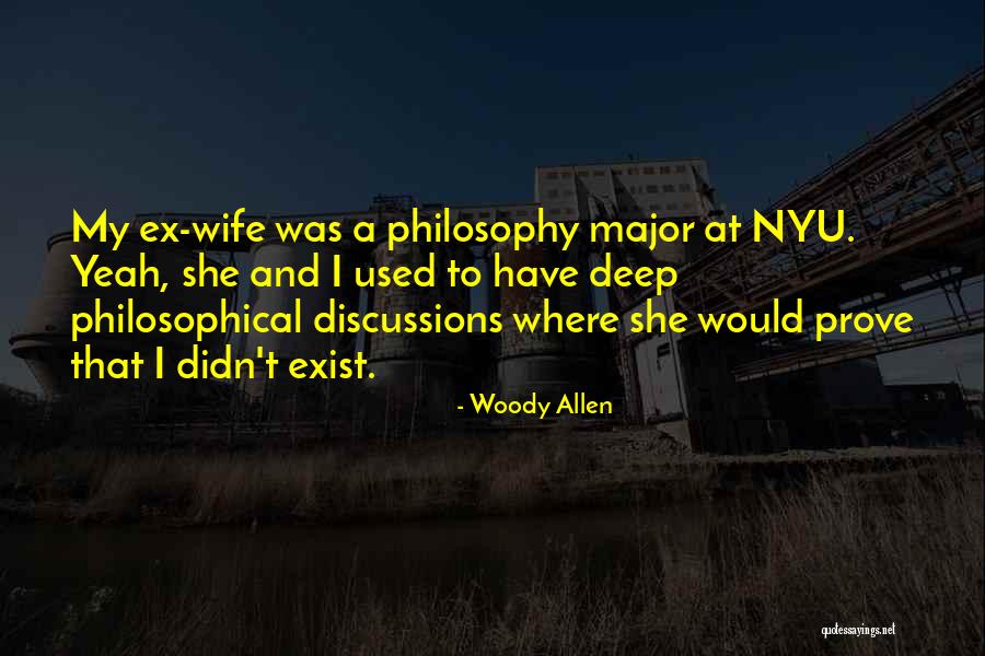 Nyu Quotes By Woody Allen