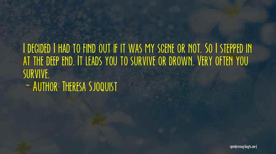 Nz Quotes By Theresa Sjoquist