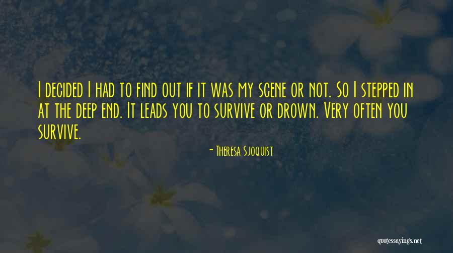 Nz Quotes By Theresa Sjoquist