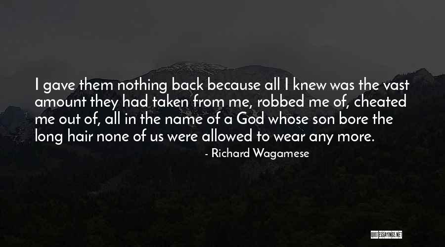 Nzec Quotes By Richard Wagamese Nzec Quotes By Richard Wagamese