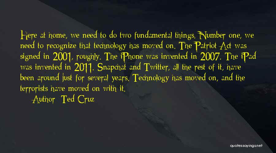 O 2001 Quotes By Ted Cruz