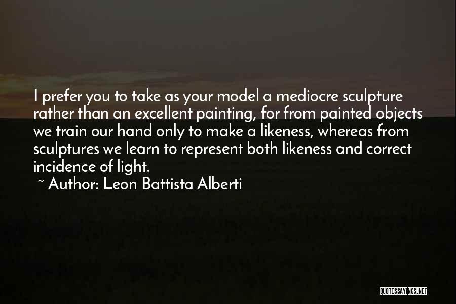 O.a. Battista Quotes By Leon Battista Alberti