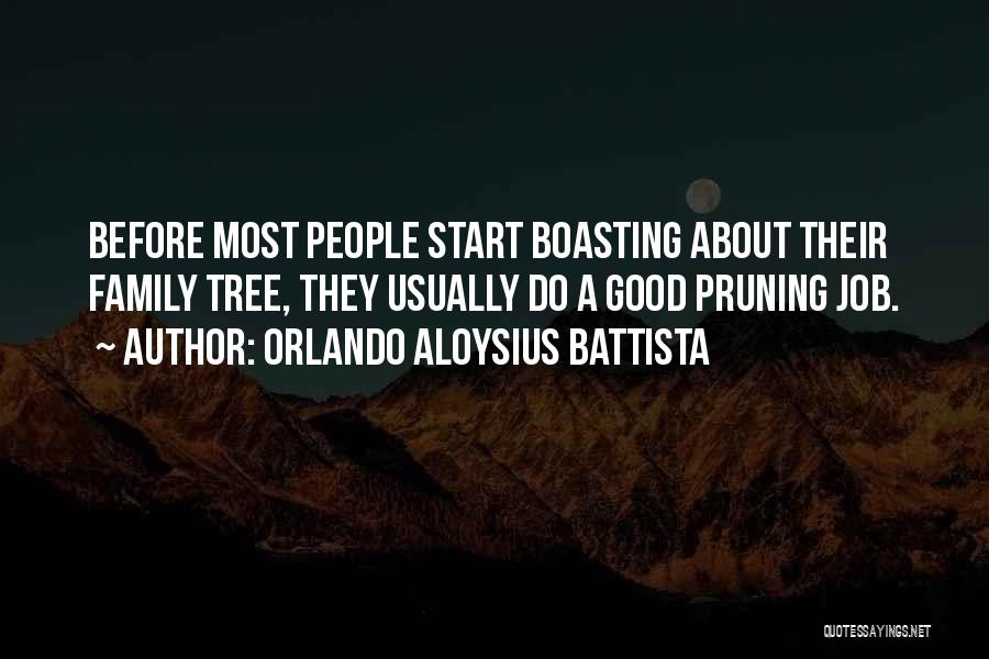 O.a. Battista Quotes By Orlando Aloysius Battista