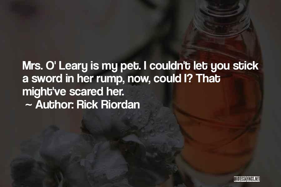 O.a Quotes By Rick Riordan