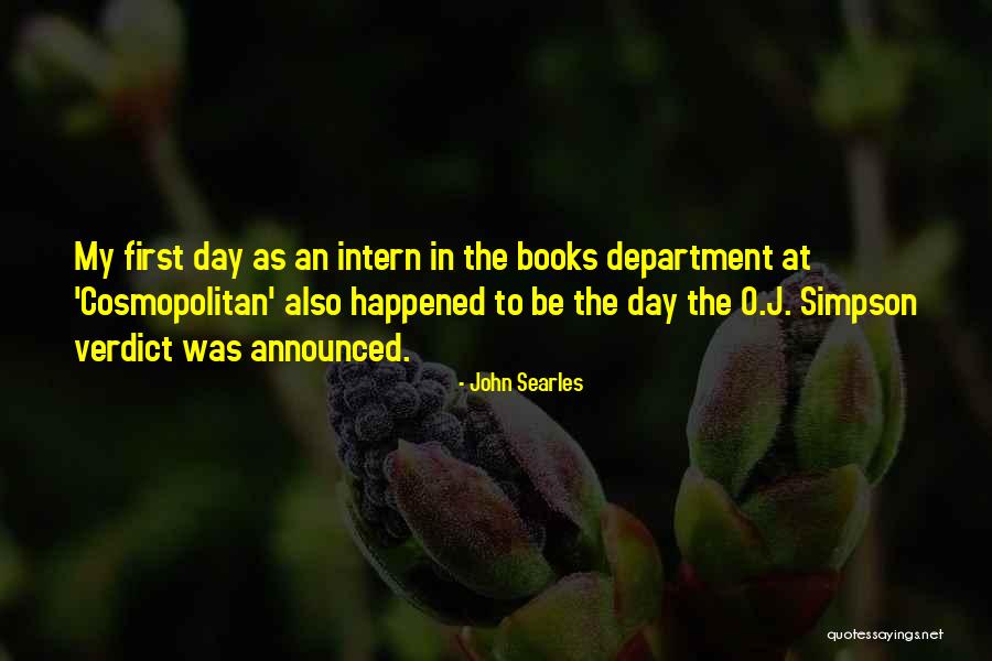 O Day Quotes By John Searles O Day Quotes By John Searles