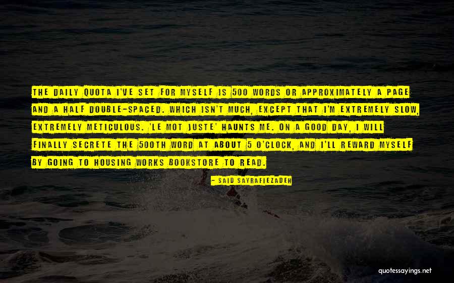 O Day Quotes By Said Sayrafiezadeh O Day Quotes By Said Sayrafiezadeh