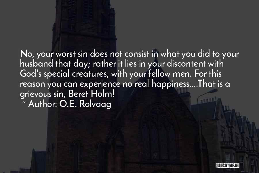 O.E. Rolvaag Quotes 612214