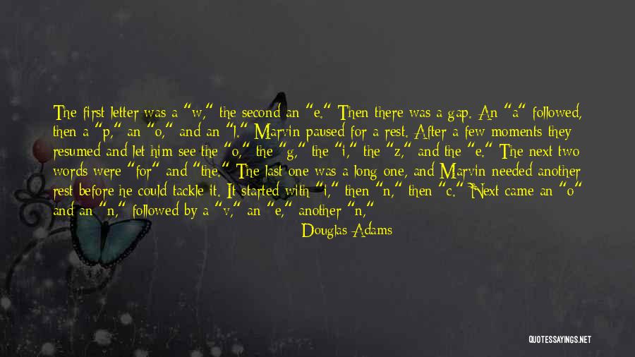 O G E Quotes By Douglas Adams O G E Quotes By Douglas Adams