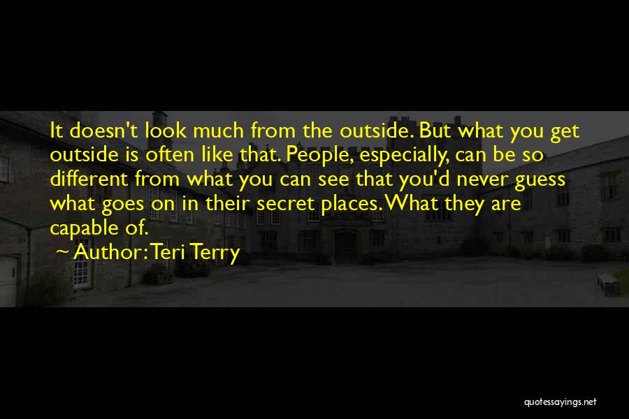 O Teri Quotes By Teri Terry