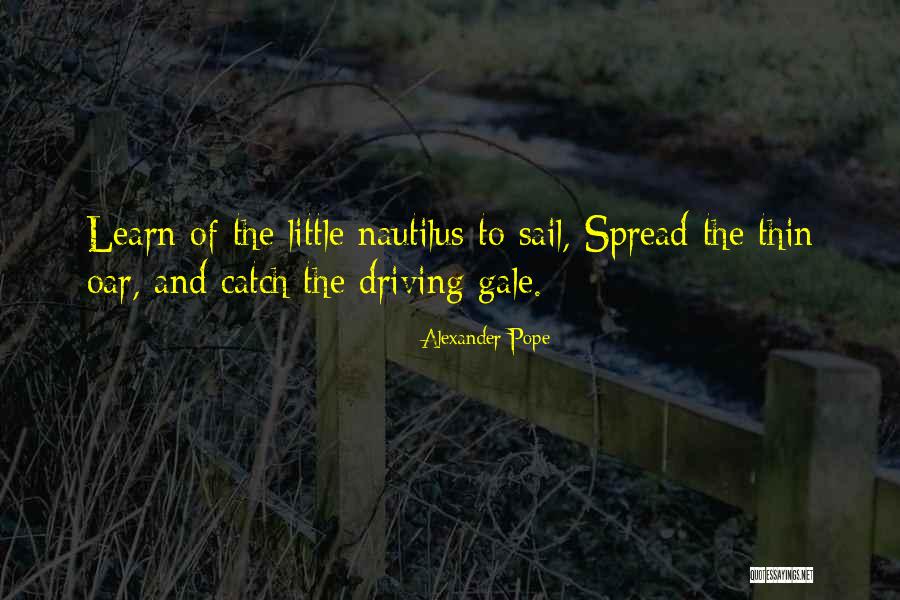 Oar Quotes By Alexander Pope Oar Quotes By Alexander Pope