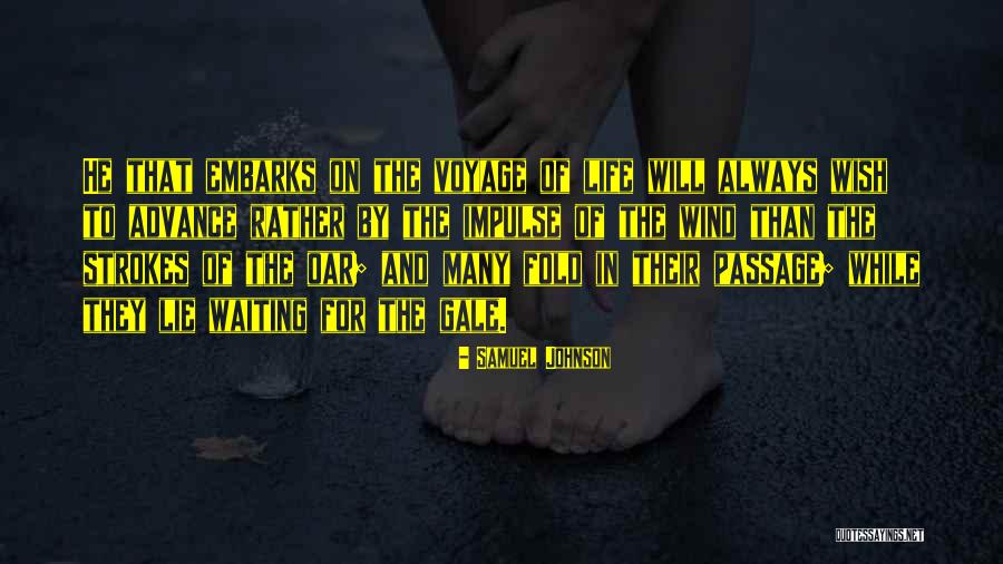 Oar Quotes By Samuel Johnson Oar Quotes By Samuel Johnson