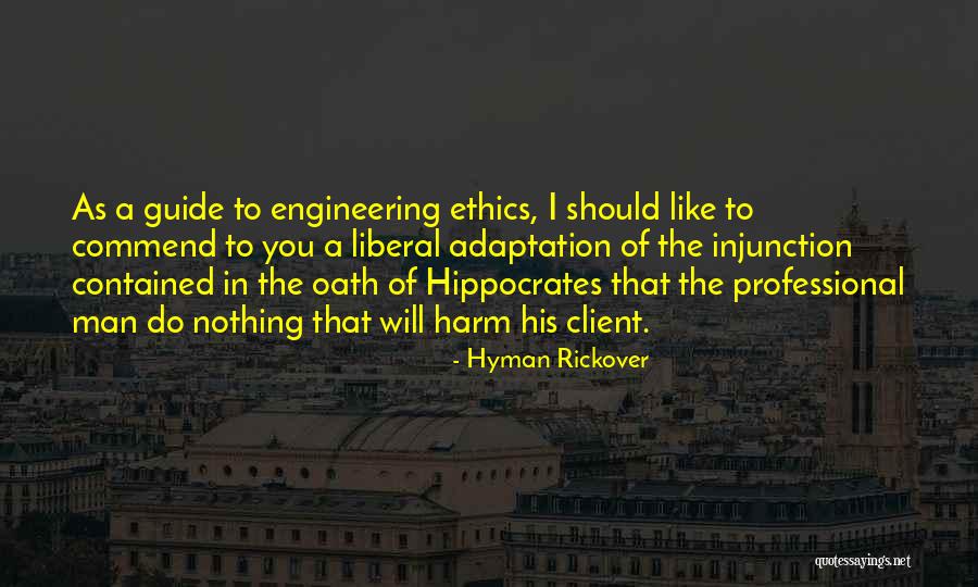 Oath Men Quotes By Hyman Rickover Oath Men Quotes By Hyman Rickover
