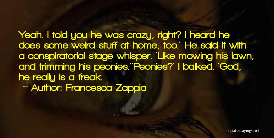 Oaybx Quotes By Francesca Zappia