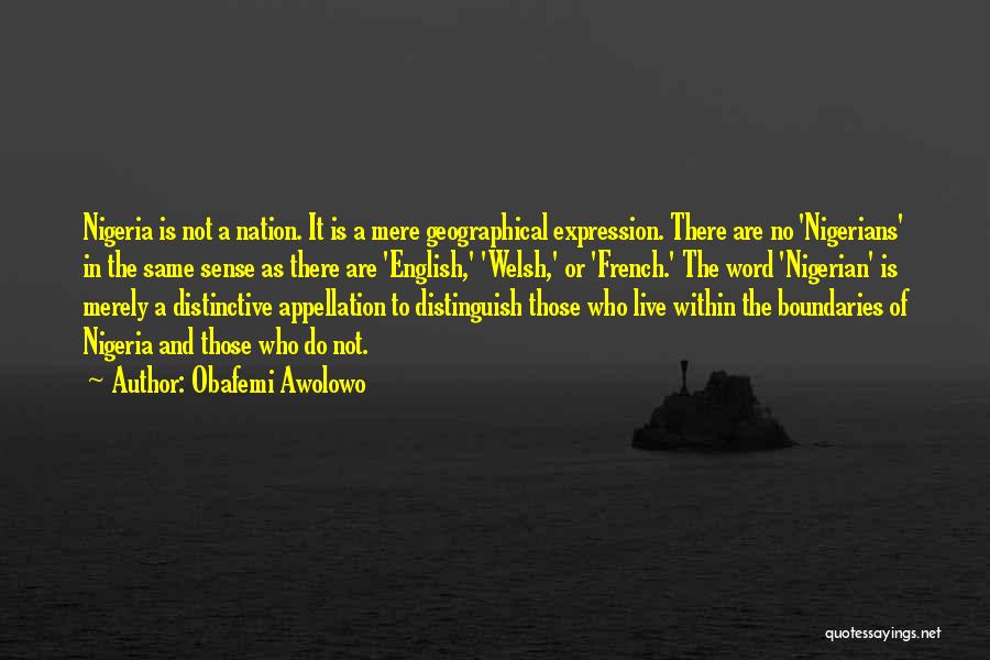 Obafemi Awolowo Quotes 1998707