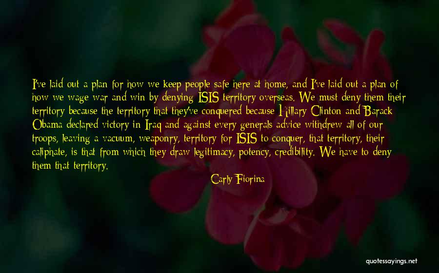 Obama Against War Quotes By Carly Fiorina