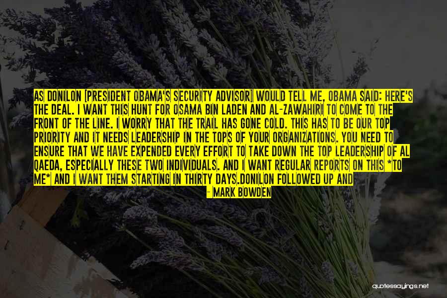 Obama Al Qaeda Quotes By Mark Bowden