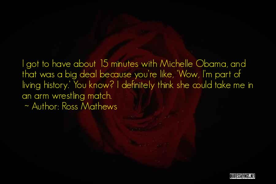 Obama And Michelle Quotes By Ross Mathews