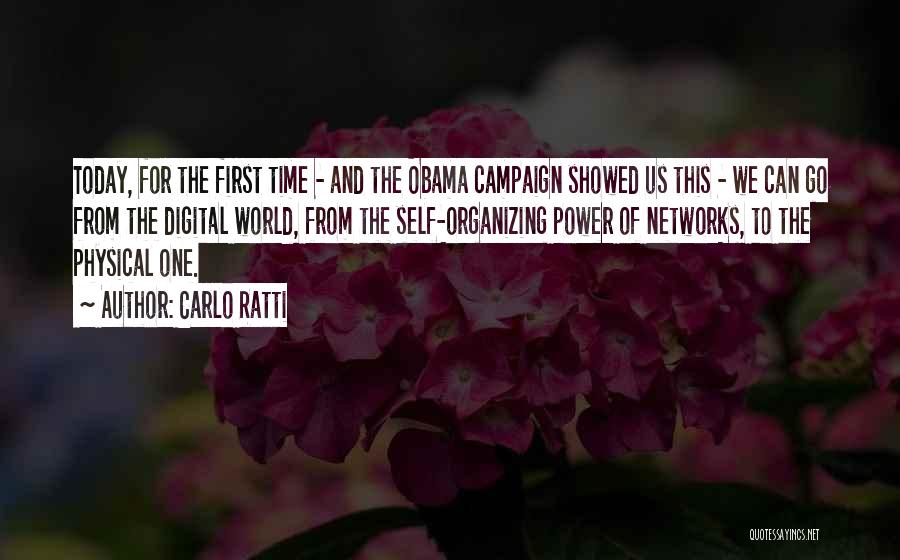 Obama Campaign Quotes By Carlo Ratti