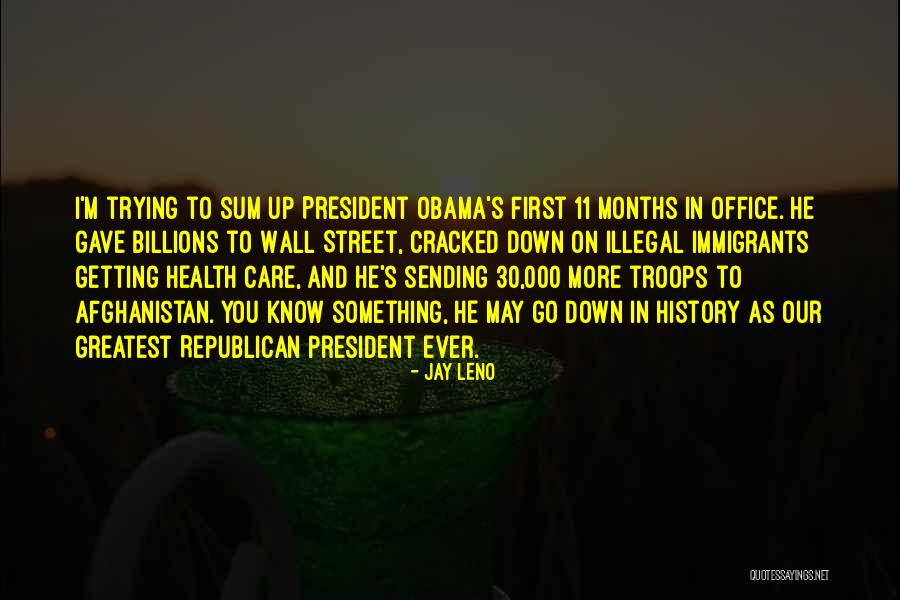 Obama Care Quotes By Jay Leno