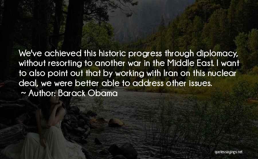 Obama Iran Quotes By Barack Obama